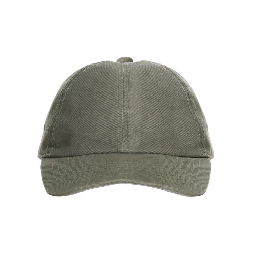 Бейсболка "Terra" унисекс, армейский зеленый