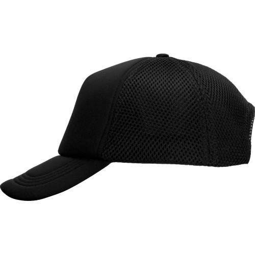 Бейсболка с сеткой Newport, черный
