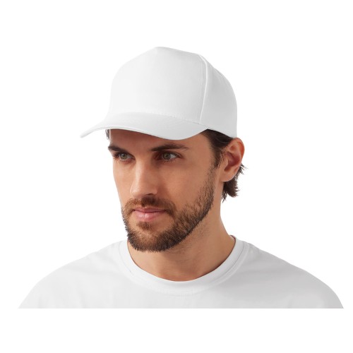 Бейсболка "Mix" 5-ти панельная 180 гр, белый