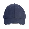 Бейсболка «Cancun», темно-синий/белый