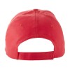 Бейсболка "Memphis" 5-ти панельная 165 гр, красный