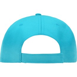 Бейсболка "Poly" 5-ти панельная 120 гр, лазурный