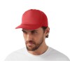 Бейсболка "Mix" 5-ти панельная 180 гр, красный