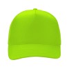 Бейсболка "Poly" 5-ти панельная 120 гр, зеленое яблоко