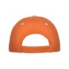 Бейсболка "Panel" унисекс, оранжевый