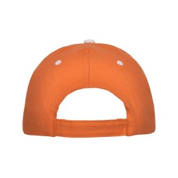 Бейсболка "Panel" унисекс, оранжевый