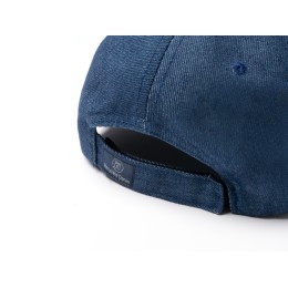 Бейсболка 6 панельная ISBUD из переработанной джинсовой ткани