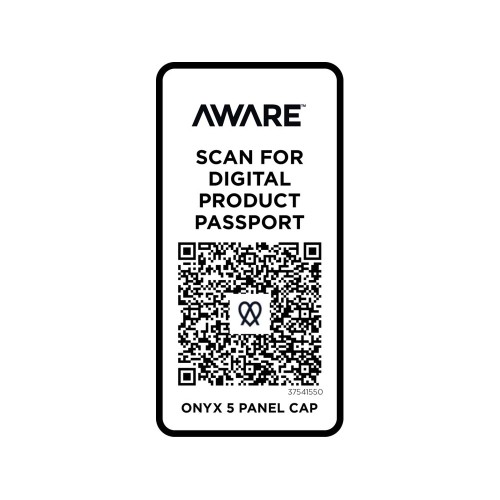 Onyx с 5 панелями Aware™ кепка из переработанных материалов - Темно - синий