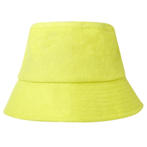 Панама Melo из переработанного махрового материала, сертифицированного GRS - Лайм