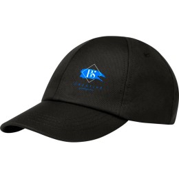 Cerus 6-панельная кепка, черный