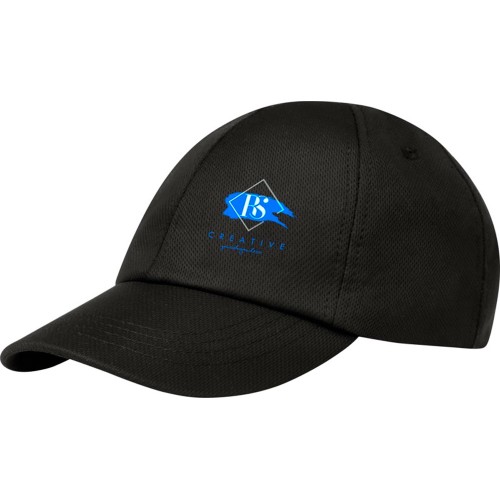 Cerus 6-панельная кепка, черный