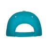 Бейсболка "Panel" унисекс, бирюзовый