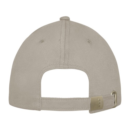 Бейсболка Davis, 6 панелей, бежевый овсяный