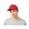Бейсболка "New York" 5-ти панельная, красный