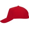 Бейсболка из структурной ткани Fargo, красный