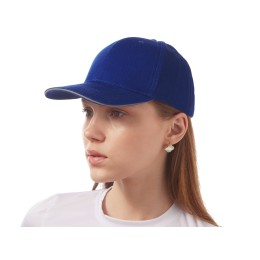 Кепка со светоотражающим кантом, классический синий
