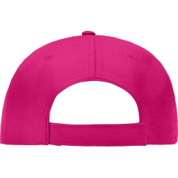 Бейсболка "Poly" 5-ти панельная 120гр, фуксия