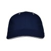 Бейсболка "Panel" унисекс, нэйви