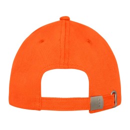 Бейсболка Davis, 6 панелей, оранжевый