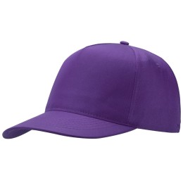 Бейсболка "Poly" 5-ти панельная 120гр, фиолетовый