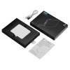Внешний аккумулятор со встроенным кабелем USB-C «Дэнси», 5000 мАч, белый