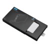 Внешний аккумулятор со встроенным кабелем USB-C «Дэнси», 5000 мАч, белый