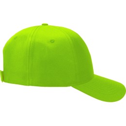 Бейсболка "Poly" 5-ти панельная 120 гр, зеленое яблоко