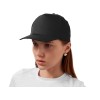 Бейсболка "Poly" 5-ти панельная 120 гр, черный