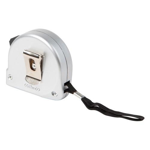 Рулетка "Stash" 3м, серебристый