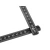 Складная линейка длиной 2 м "Plank", черный