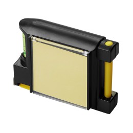 Рулетка на 2 м с уровнем и блоком для записей «Nerd»