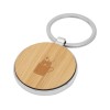 Круглый брелок Nino из бамбука, дерево