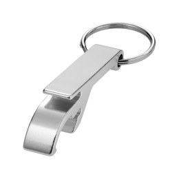 Брелок-открывалка Tao из переработанного алюминия - Серебристый