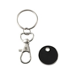 Rory брелок для ключей с монетой для тележки, черный