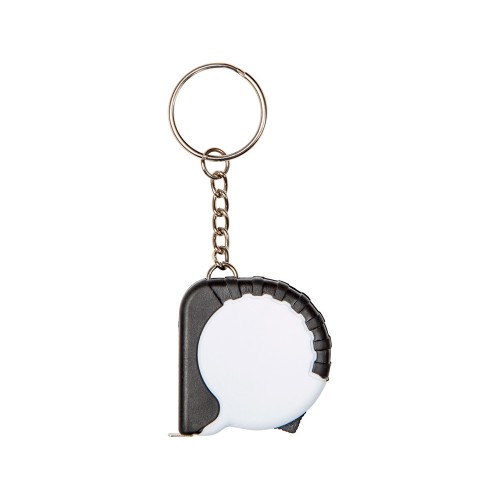 Рулетка-брелок "Habana" 1 м, белый