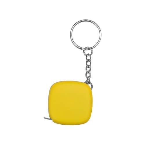 Брелок-рулетка 1м "Block", желтый