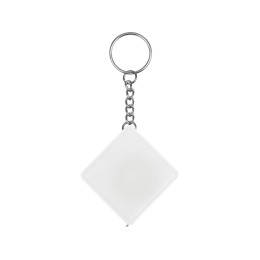 Брелок-рулетка, 1 м., белый