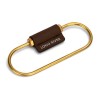 Карабин для ключей Тоне, коричневый