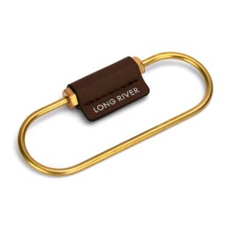 Карабин для ключей Тоне, коричневый