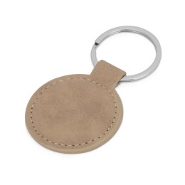Брелок "Alen" круглый, бежевый