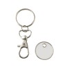 Rory брелок для ключей с монетой для тележки, белый