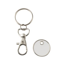 Rory брелок для ключей с монетой для тележки, белый