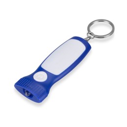 Брелок-фонарик "Каяма", синий/белый
