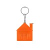 Брелок-рулетка "Домик", 1 м., оранжевый