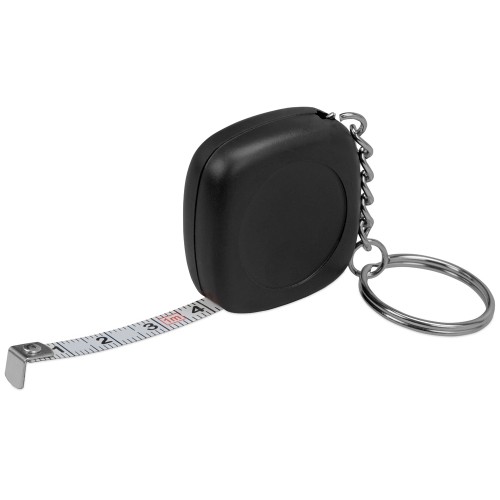 Брелок-рулетка 1м "Block", черный