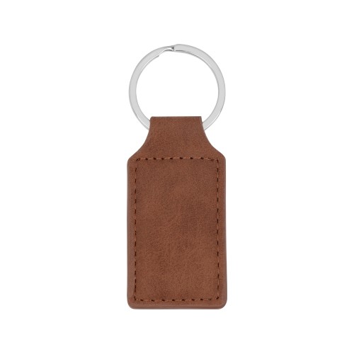 Брелок "Alen" прямоугольный, коричневый