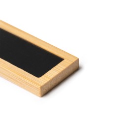 Брелок KRAUS из натурального дерева и стали KRAUS, прямоугольный