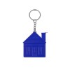 Брелок-рулетка "Домик", 1 м., синий