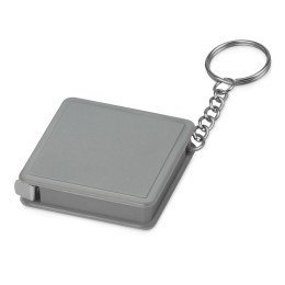 Брелок-рулетка "Дюйм", 1 м., серый