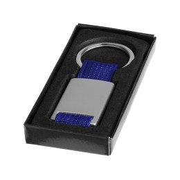 Брелок Alvaro, серебристый/ярко-синий